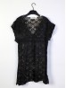  V-Neck Abstract Lace Fashion Top